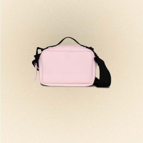 NWT RAINS Micro Box Bag Mini Crossbody Shoulder Bag Candy Pink Water Resistant - Picture 5 of 11
